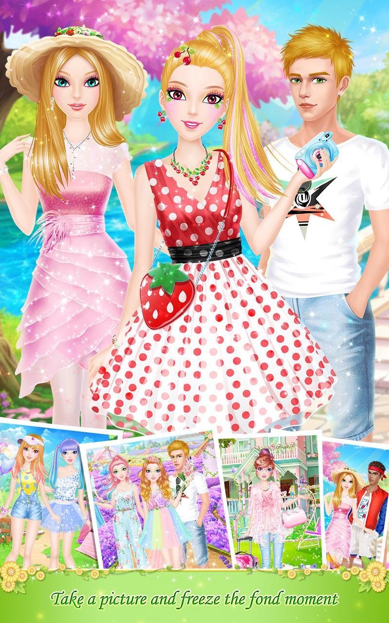 Tina's Diary - Spring Outing 게임 스크린샷