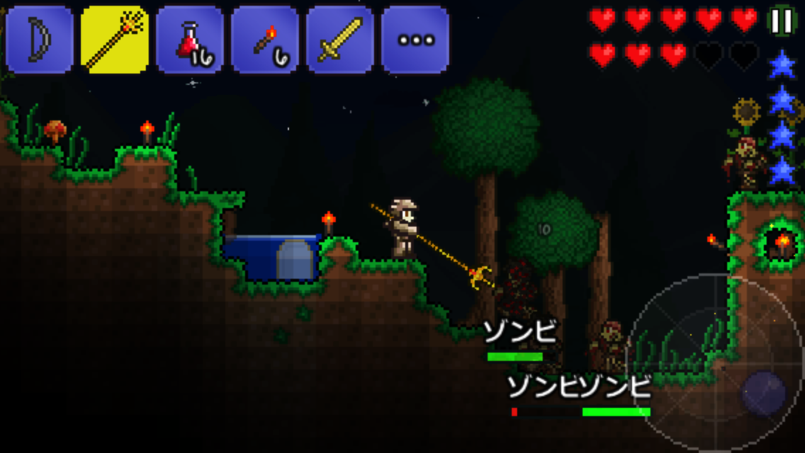 テラリア（日本語版） ภาพหน้าจอเกม