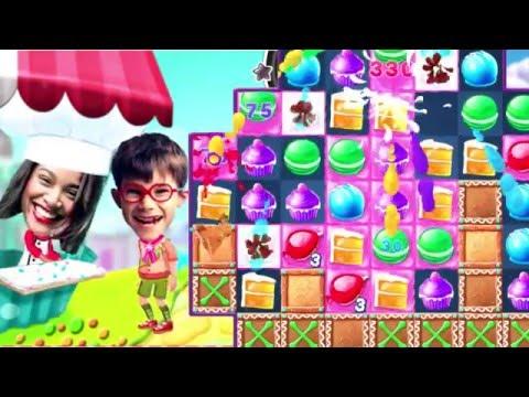 Screenshot of the video of Crazy Cake Swap: Matching Game