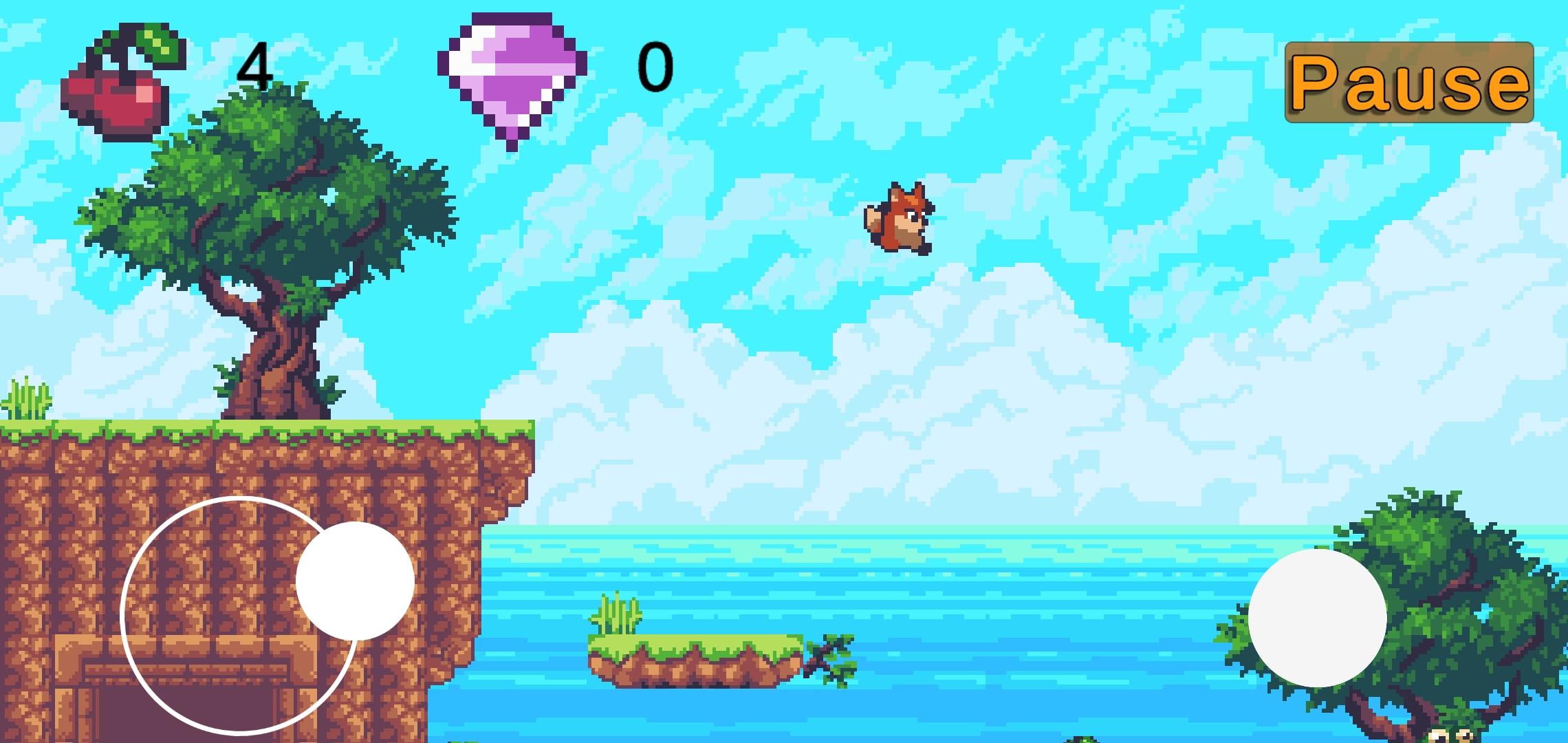 Sunny Land Game Screenshot