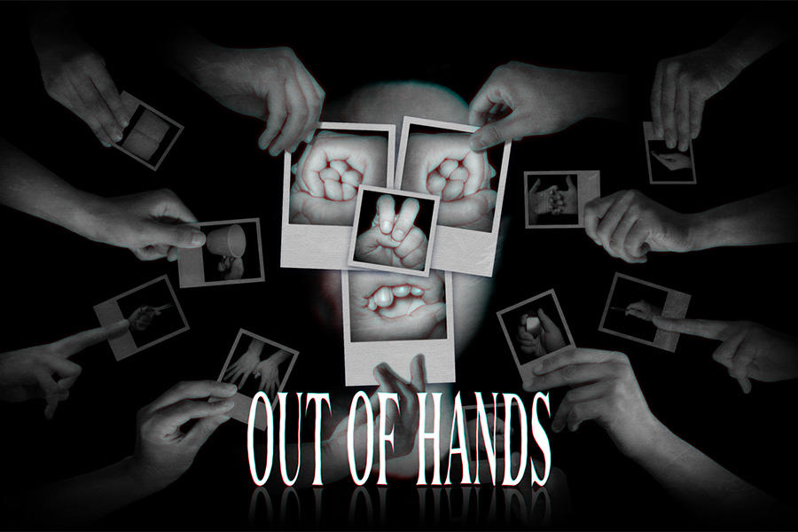 Screenshot of the video of Out of Hands（Demo）