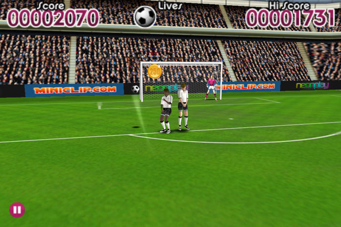 Flick Football Game Screenshot