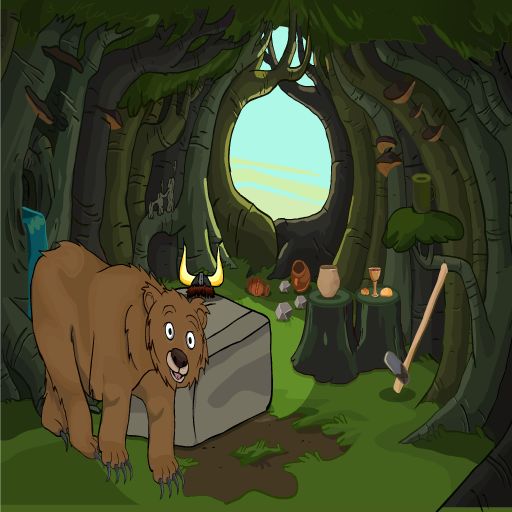 Screenshot of Cave Bear Escape