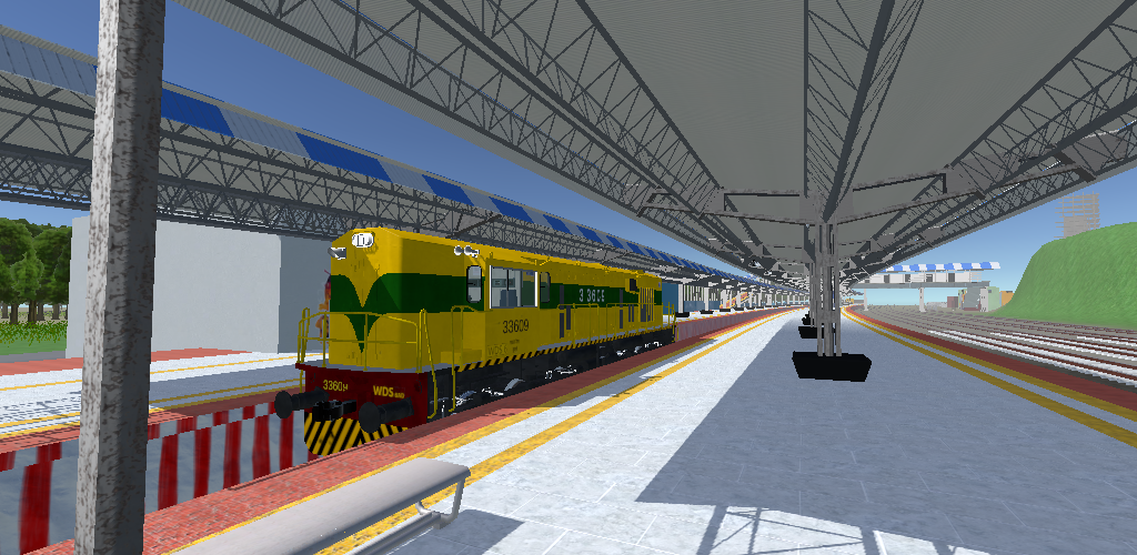  ภาพหน้าจอของวิดีโอ RG Train Tech Demo