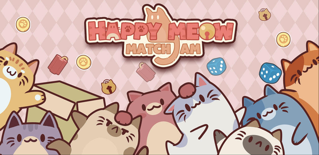 Happy Meow: Match Jam のビデオのスクリーンショット