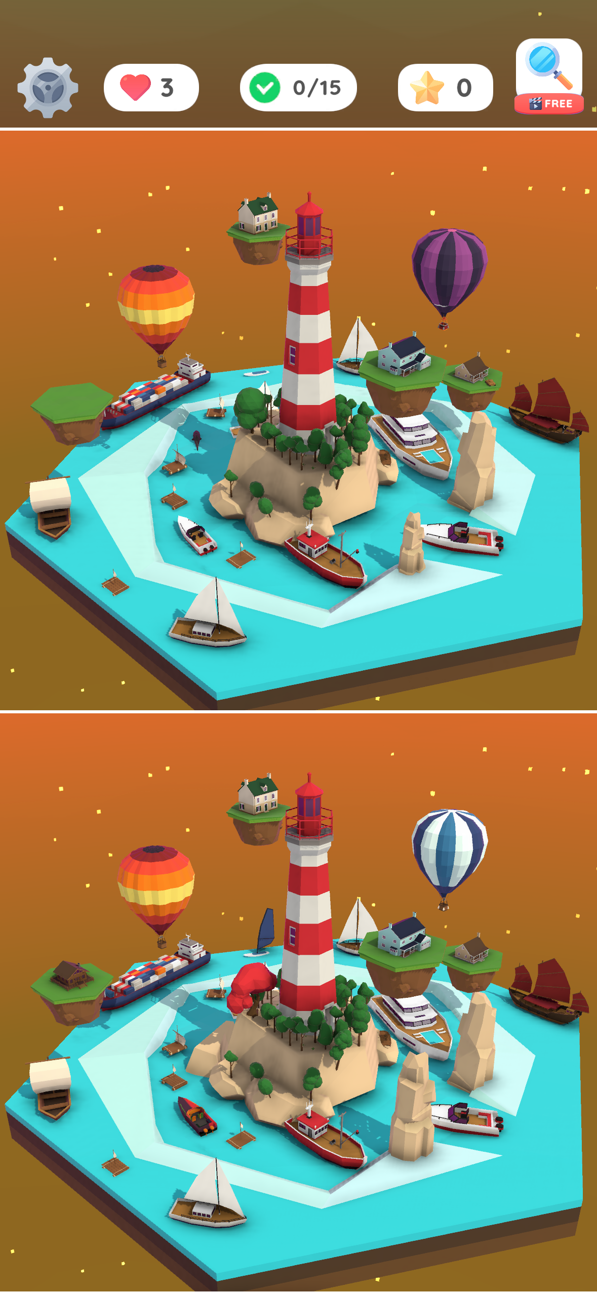 Screenshot 4 of Differences 3D Hidden objects 