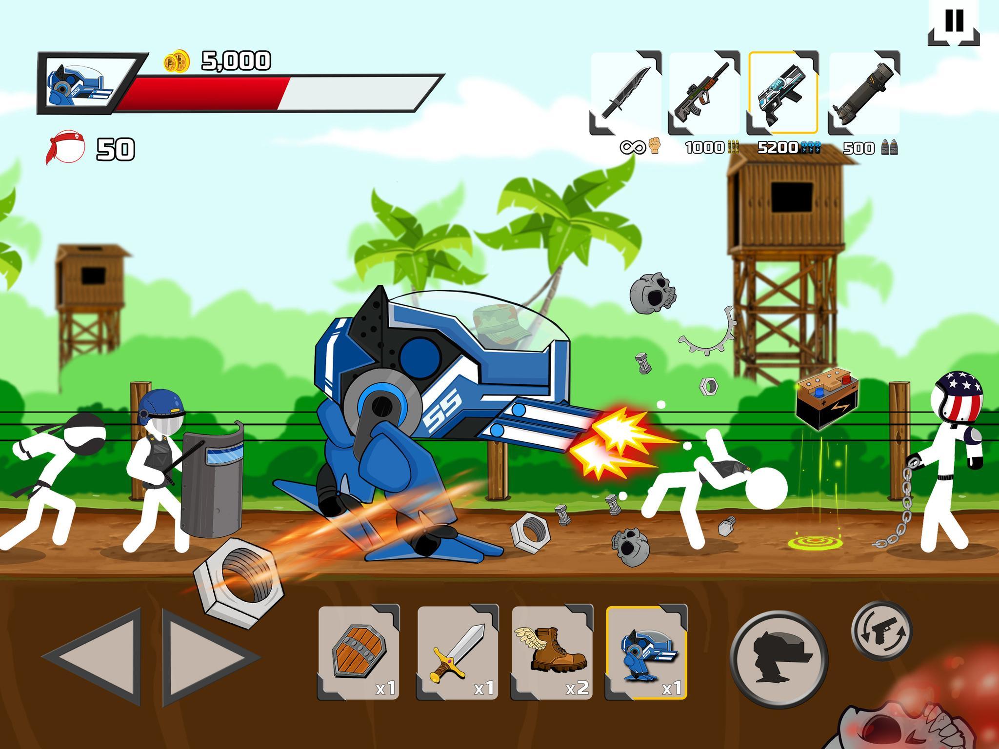 Stickman maverick : bad boys ゲームのスクリーンショット