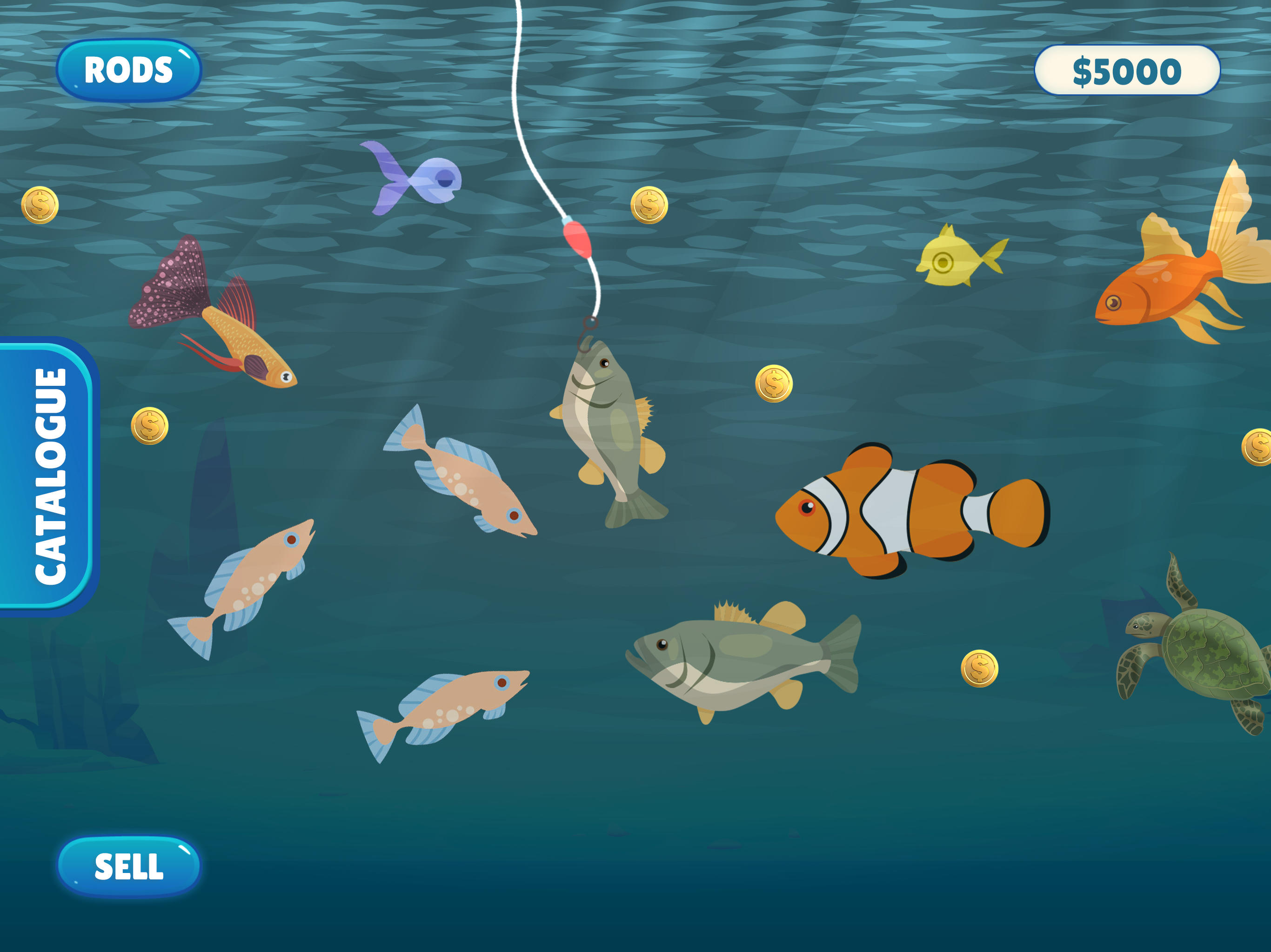 Fish Catching Cat Fish Game android iOSTapTap