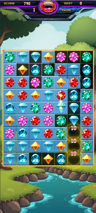 Jewel Blast - Match 3 Puzzle ゲームのスクリーンショット