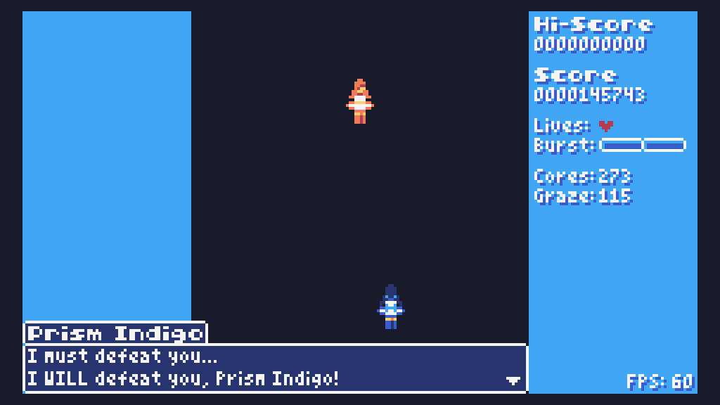 Prism Indigo DX 게임 스크린 샷
