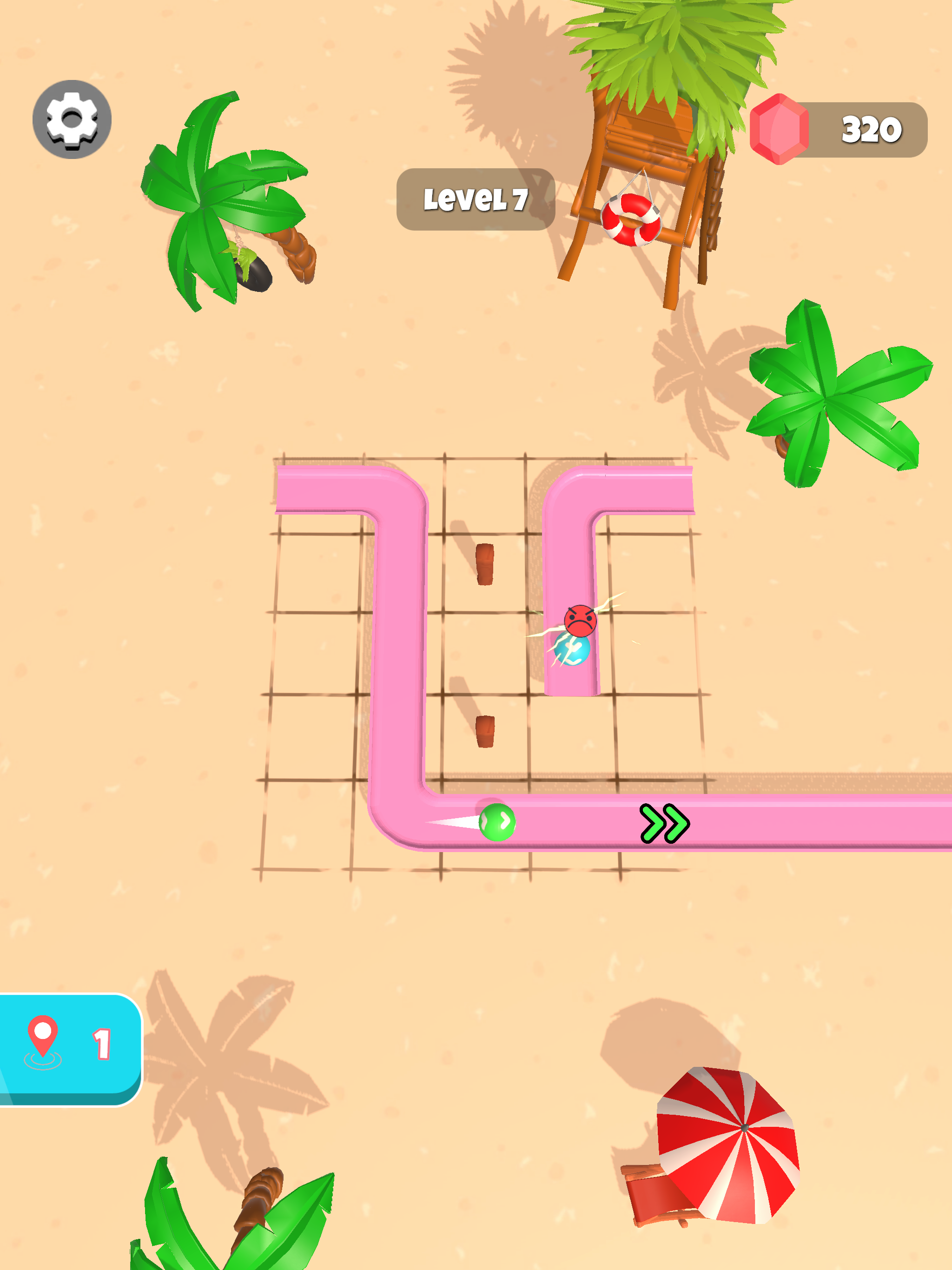 Ball Road Puzzle screenshot game