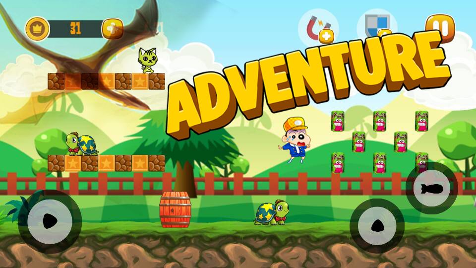 Shin Hero Jungle Fun Adventure screenshot game