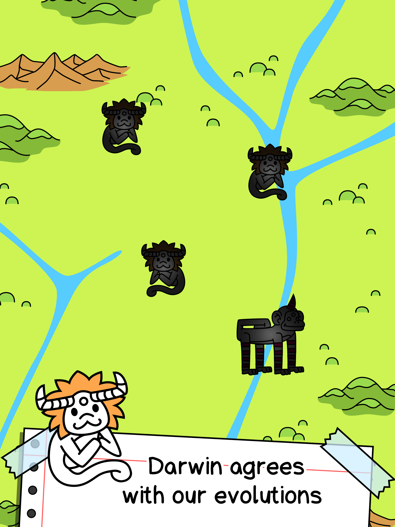 Monkey Evolution: Idle Clicker Game Screenshot