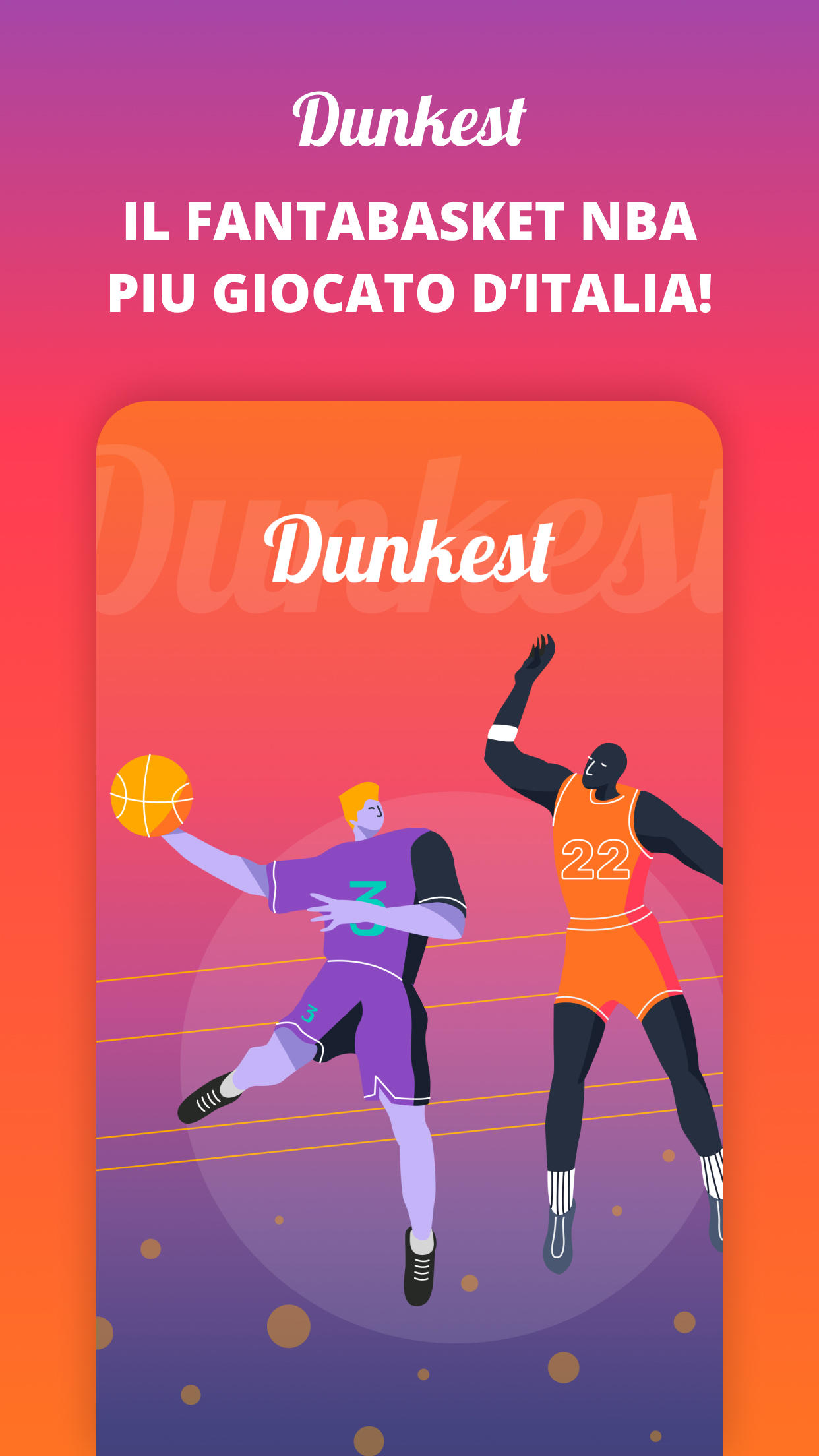 Screenshot 1 of Dunkest - Fantabasket NBA 3.1.5