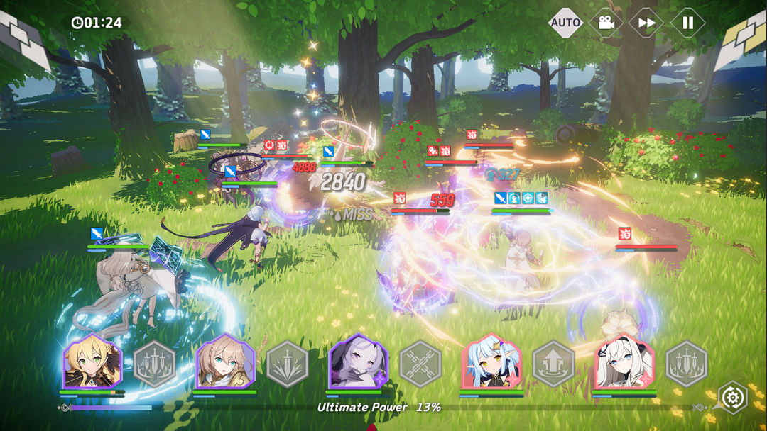 Screenshot of Eversoul