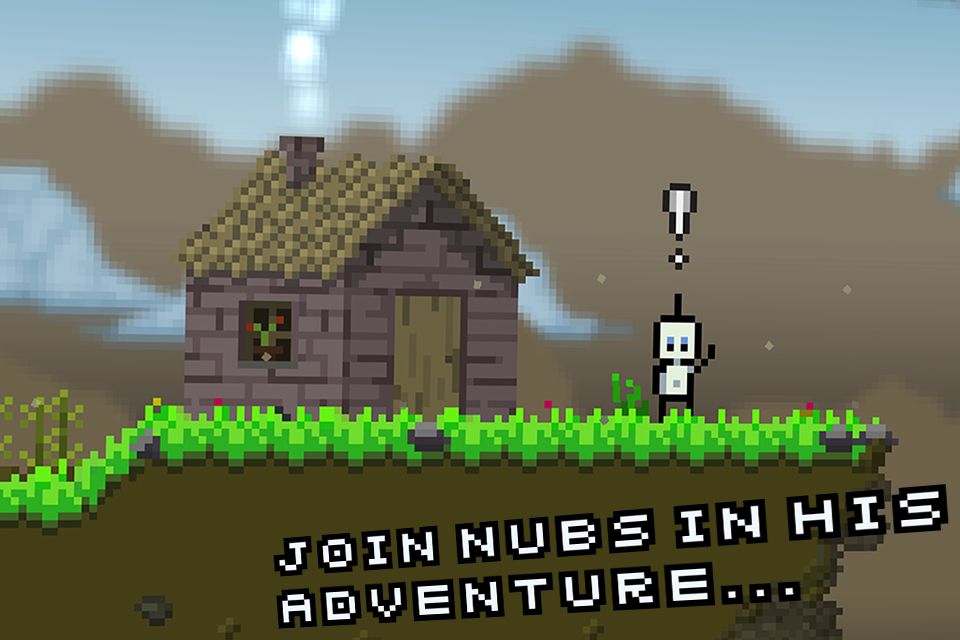 Nubs' Adventure 게임 스크린 샷