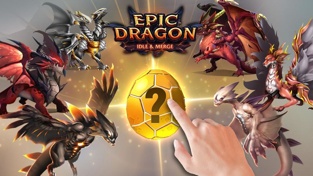 Dragon Epic - Idle & Merge ภาพหน้าจอเกม