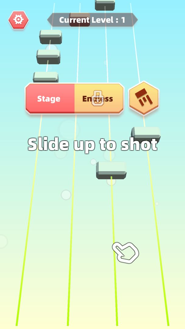 Screenshot of Brick Shooter 3D