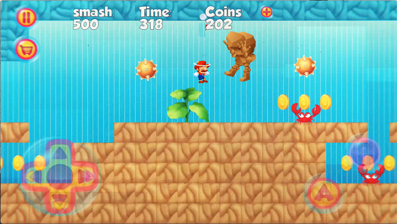 Cuplikan Layar Game Super Gino : New Running Games 2019