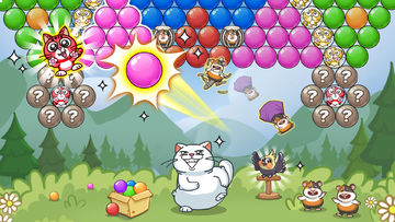 Bubble Shooter - Cat Rescue Game Screenshot