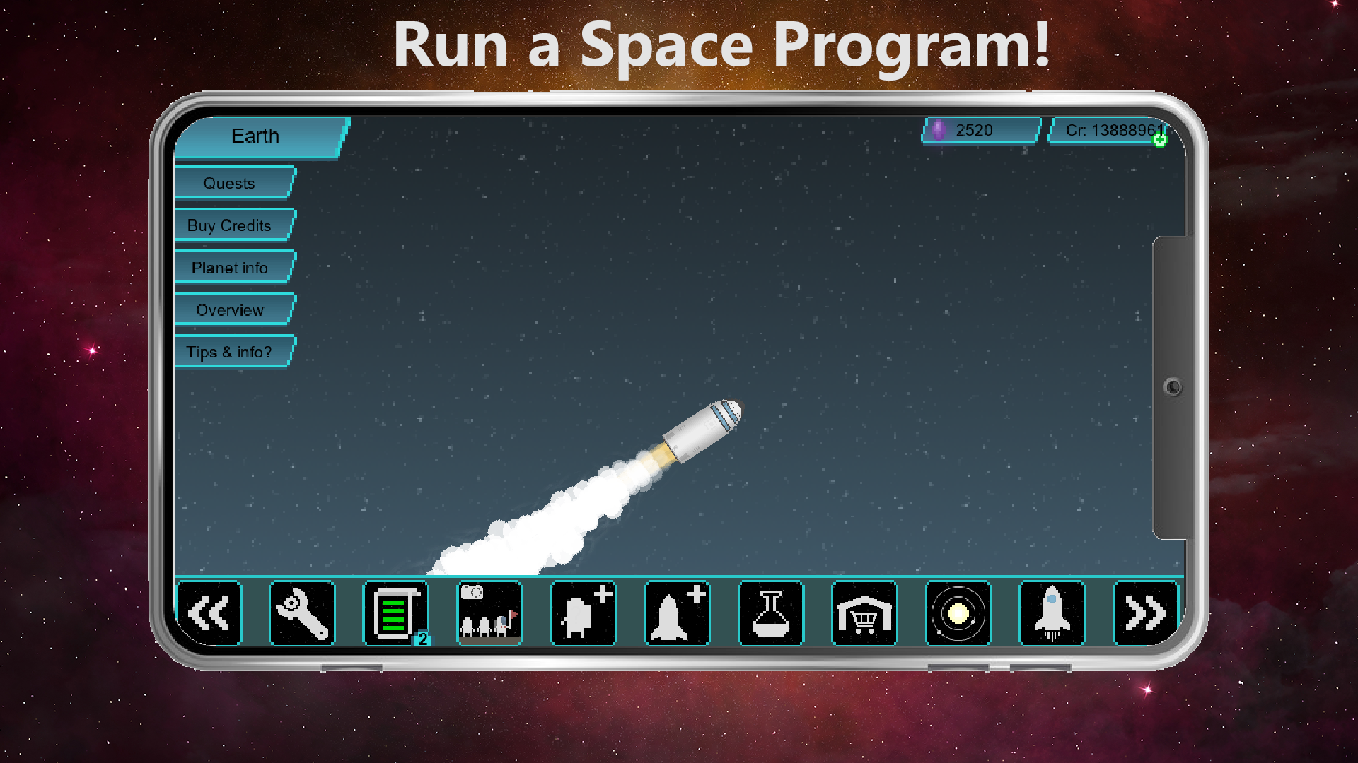 Screenshot 1 of Maliit na Space Program 1.2.60