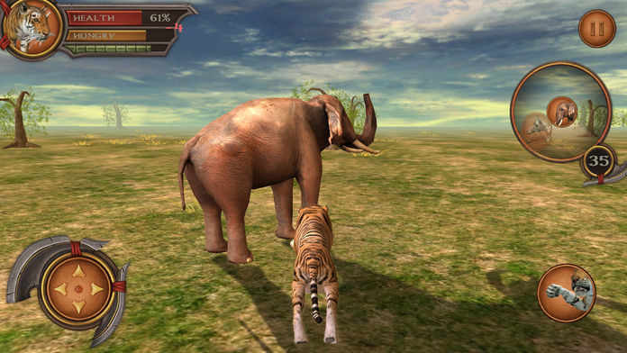 Tiger Adventure 3D Simulator Pro遊戲截圖