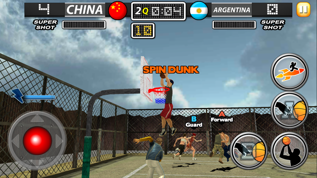 Street Basketball-World League 게임 스크린 샷