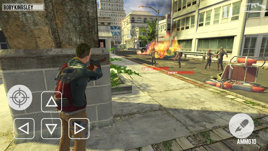 Screenshot of Deadly Town: Shooting Game