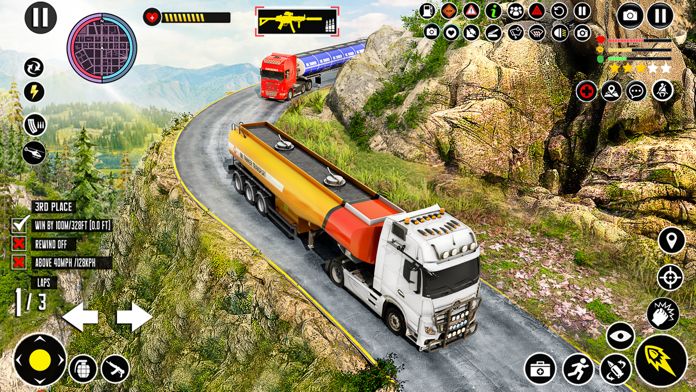 Real Tanker Truck Simulator 3D Game Screenshot