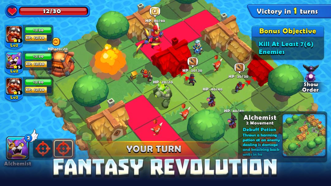 Island Tactics: Revolution Age 게임 스크린 샷