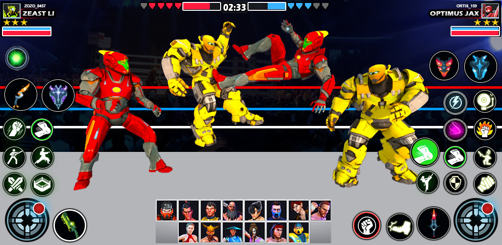 Banner of Robot Kung Fu Fighting Games 1.62