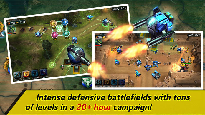 Screenshot of Terran Defence