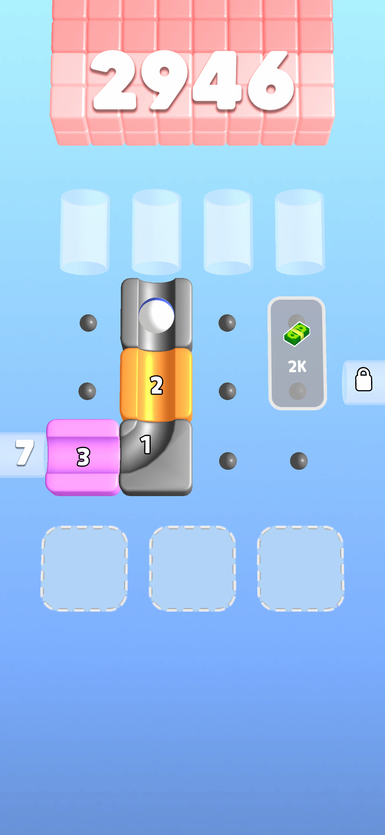Balls n Platforms Game Screenshot
