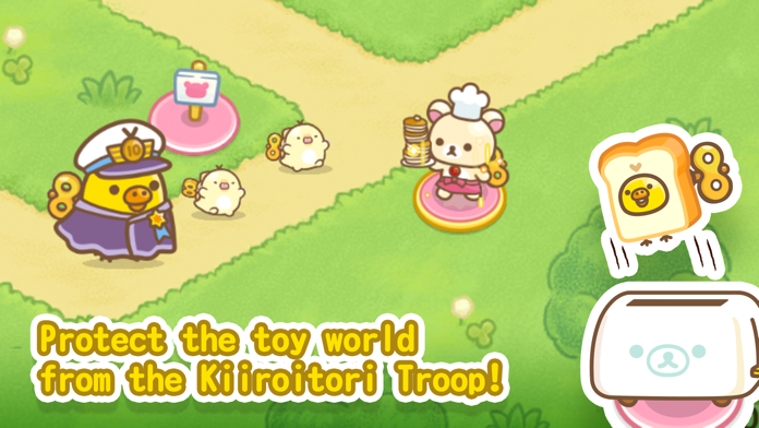 Korilakkuma Tower Defense Game Screenshot