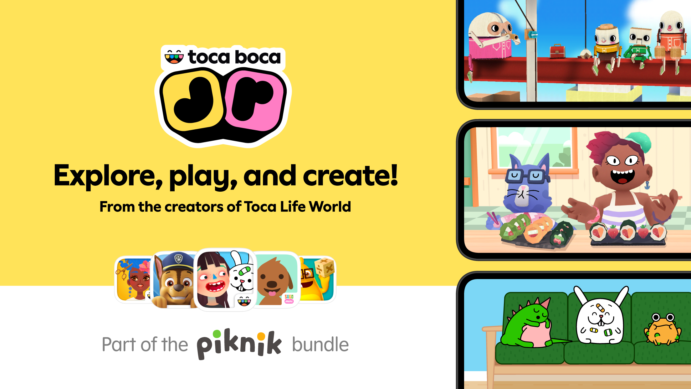Toca Boca Jr Game Screenshot