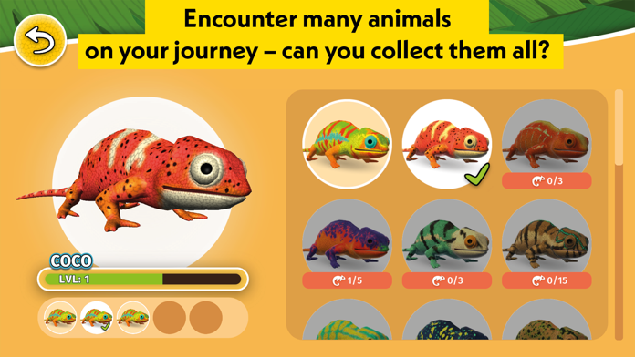 Captura de Tela do Jogo PLANET WOW Wildlife Adventure