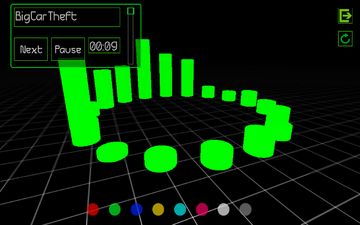 Cubemetry Wars Retro Arcade Game Screenshot