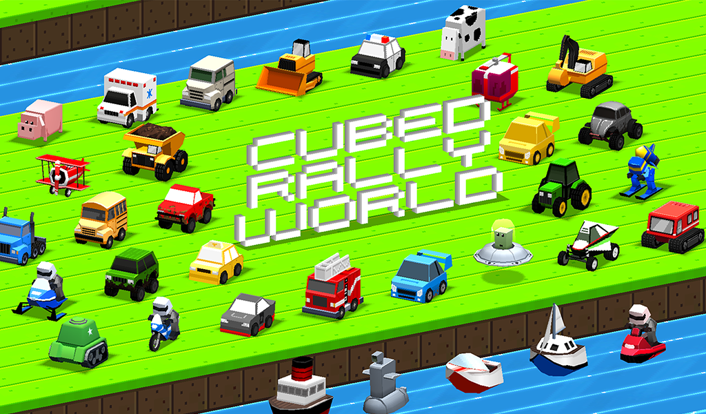Cubed Rally World Game Screenshot