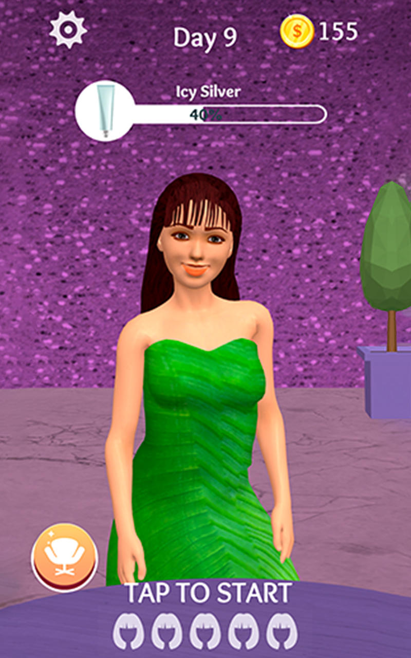 Hair Dye Game Screenshot