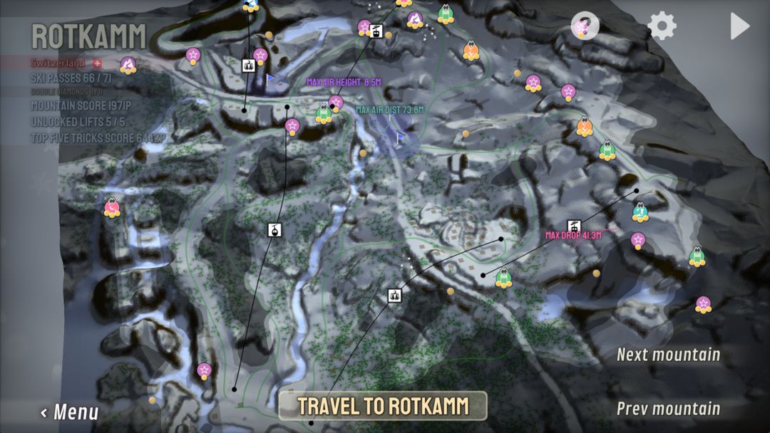 Screenshot of Grand Mountain Adventure