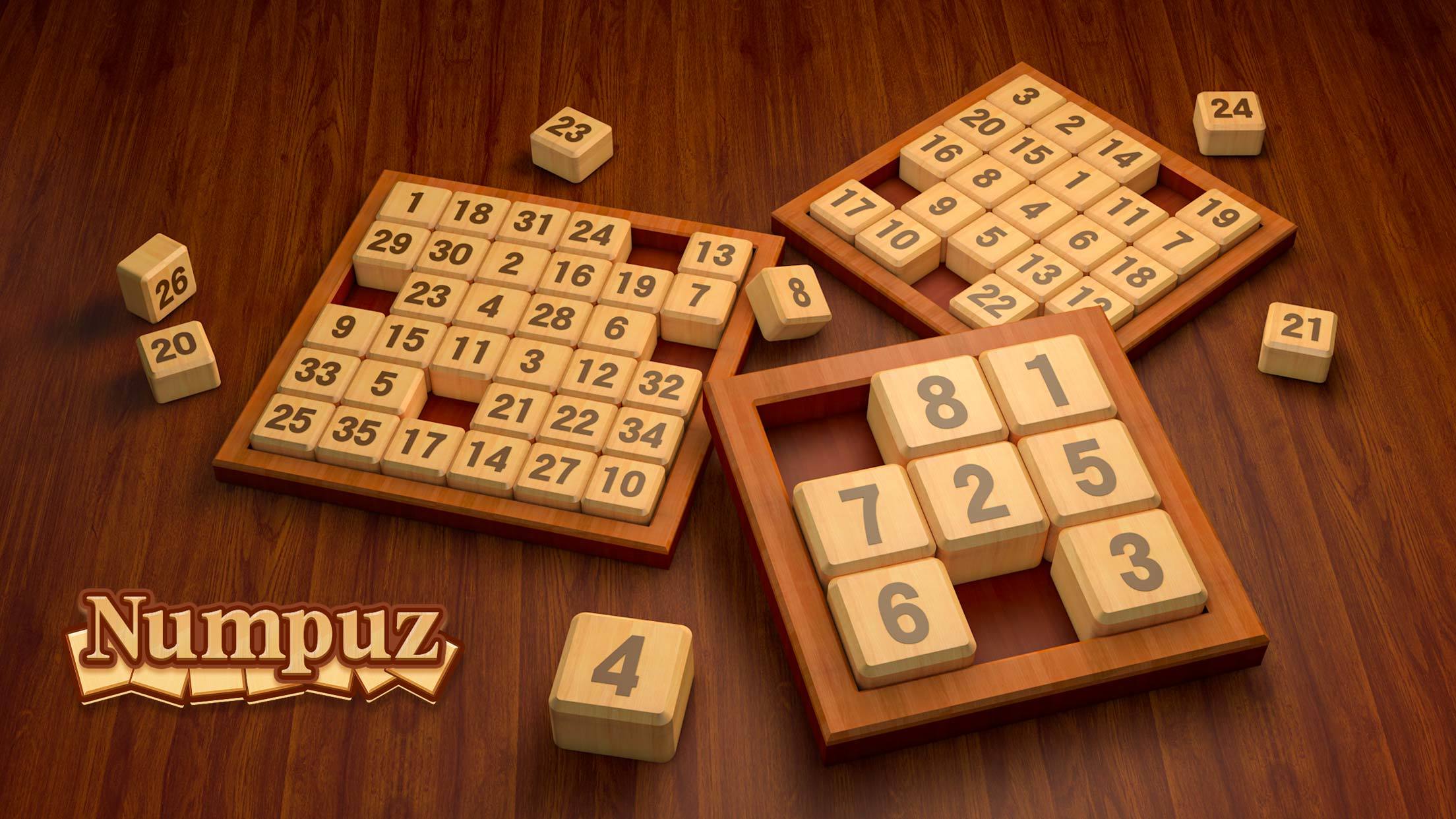 Скриншот игры Numpuz: Number Puzzle Games