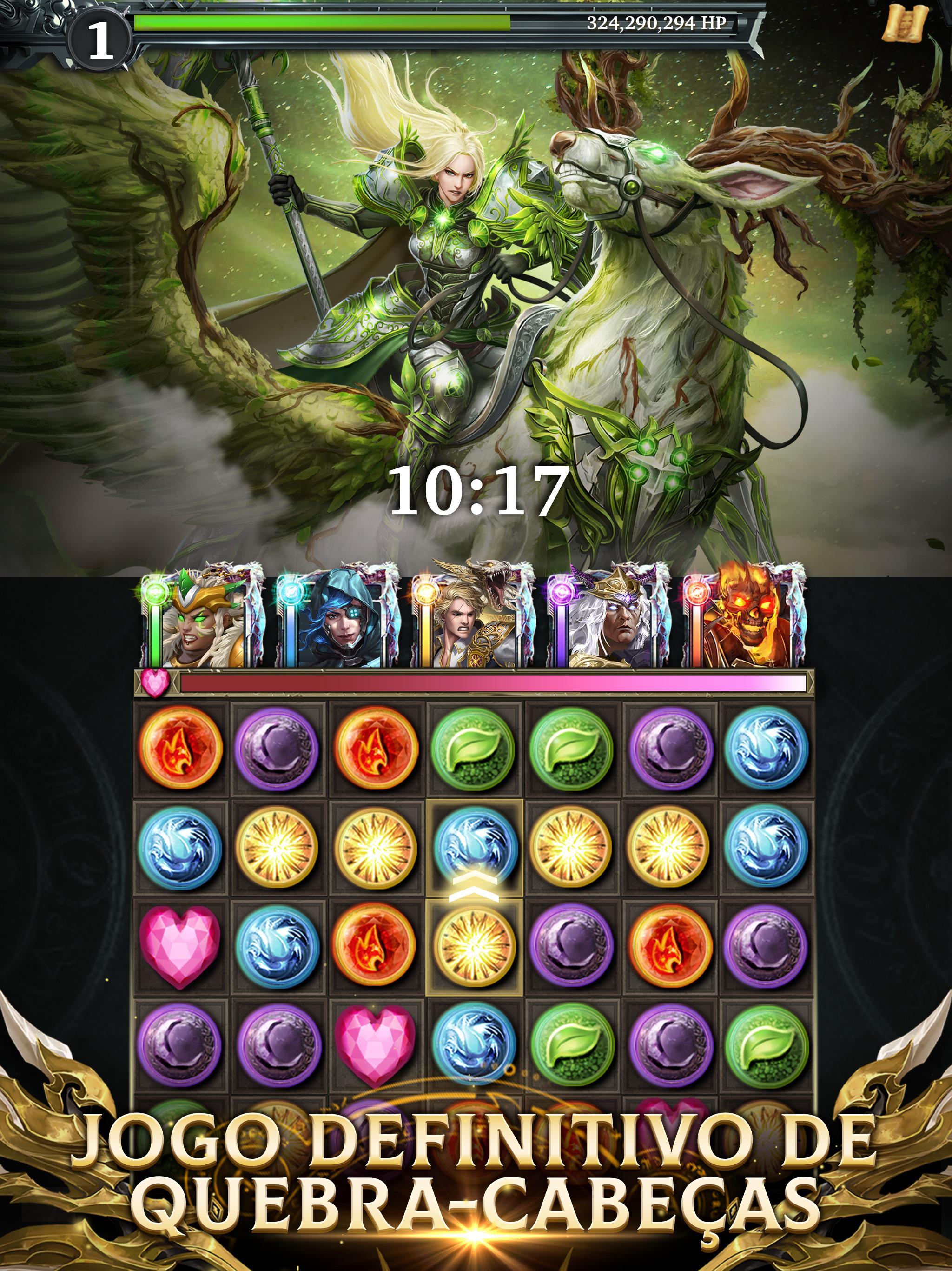 Captura de Tela do Jogo Legendary: Game of Heroes