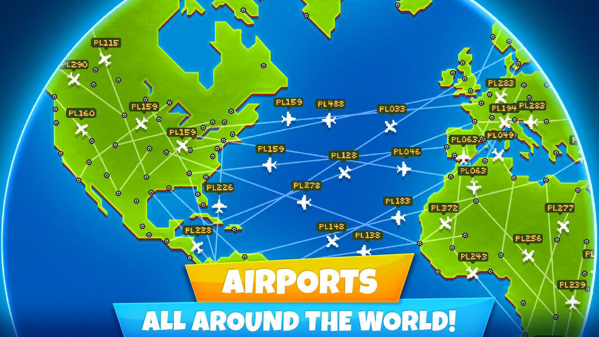 Cuplikan Layar Game Pocket Planes: Airline Tycoon