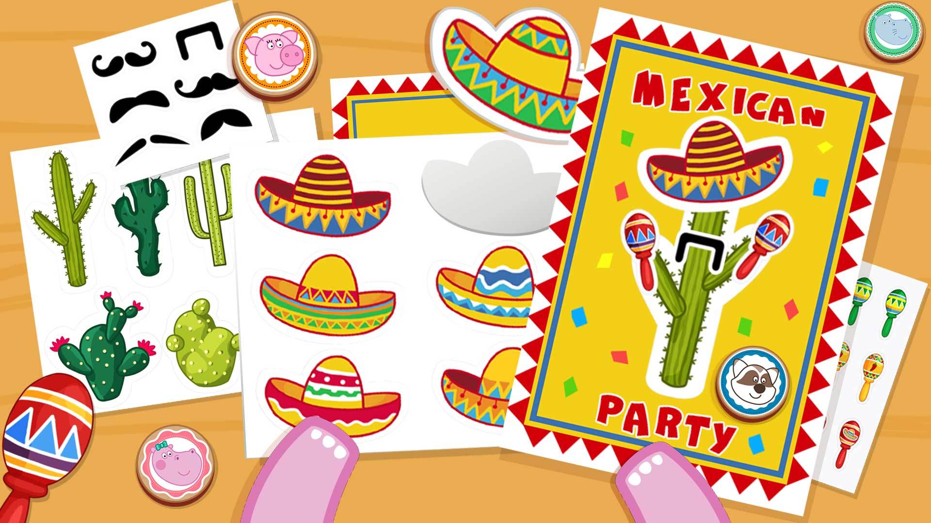 メキシコパーティー：料理ゲームのキャプチャ