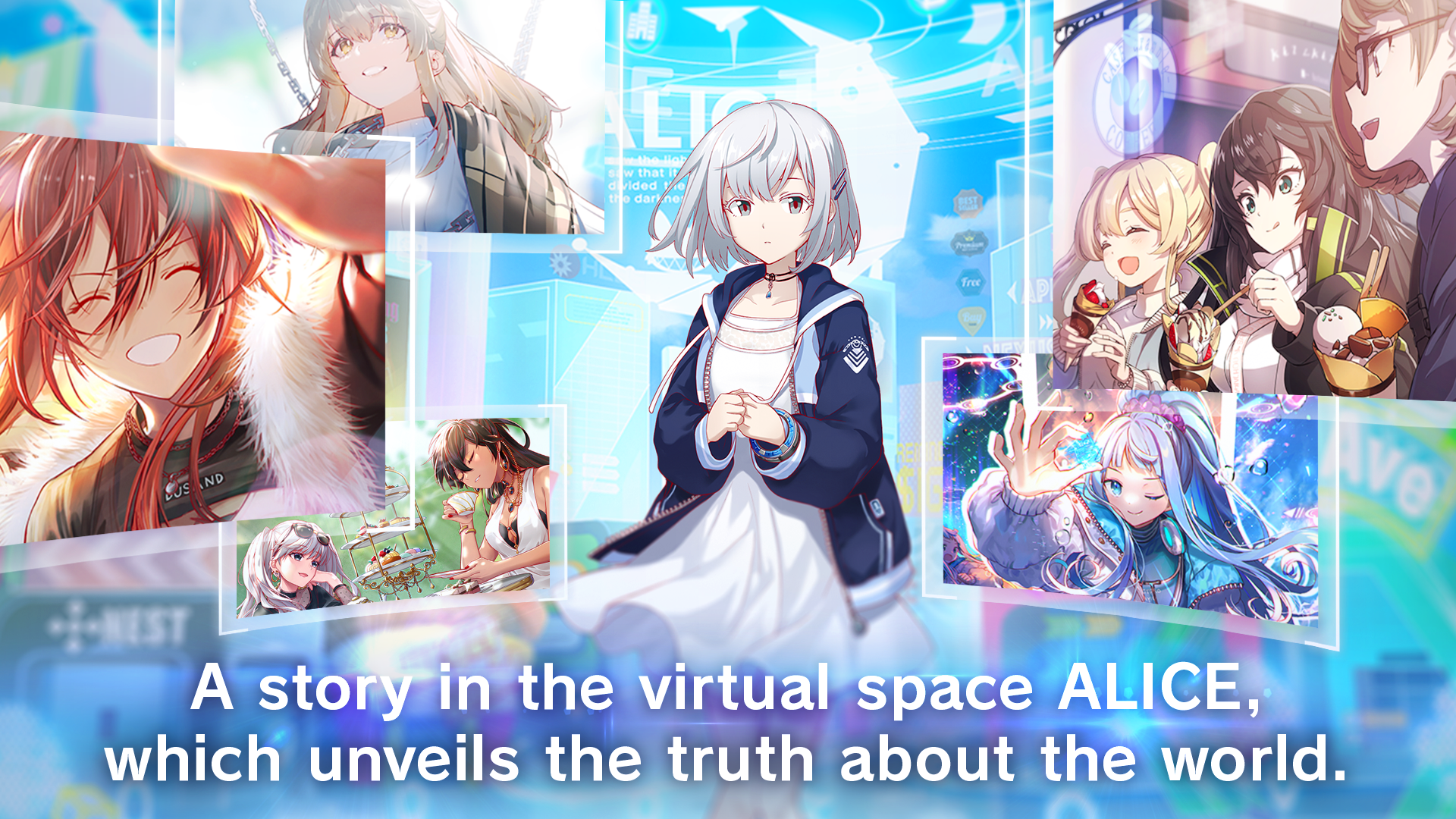Captura de Tela do Jogo ALICE Fiction - Puzzle RPG