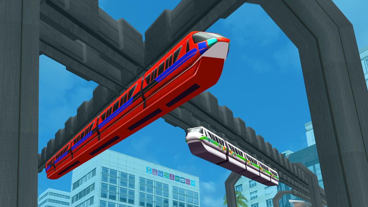Sky Train Game Game Screenshot