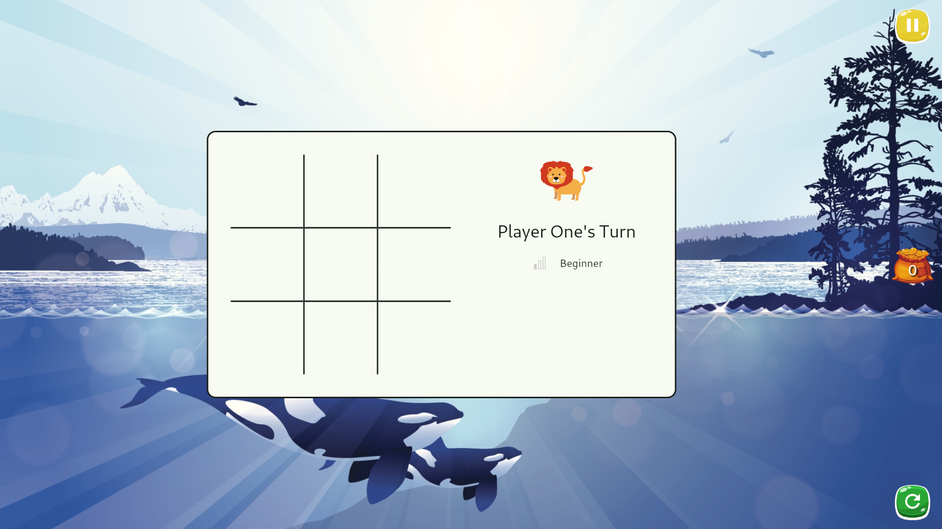 Tic-Tac-Toe Game Screenshot