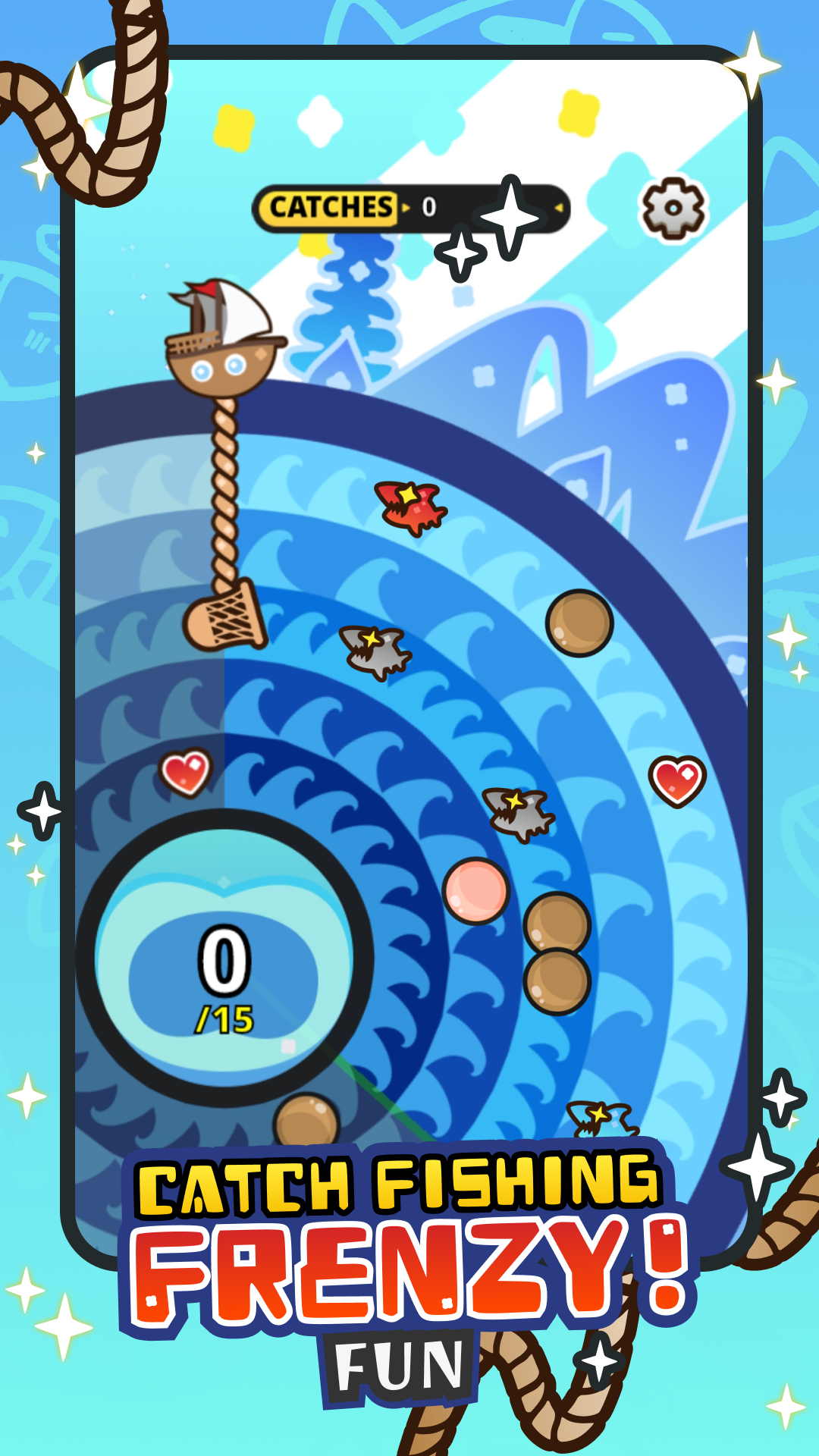 Catch Fishing: Catching Frenzy Game Screenshot