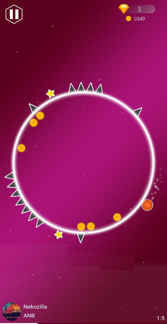 Beat Rolling: Rhythm Circle screenshot game
