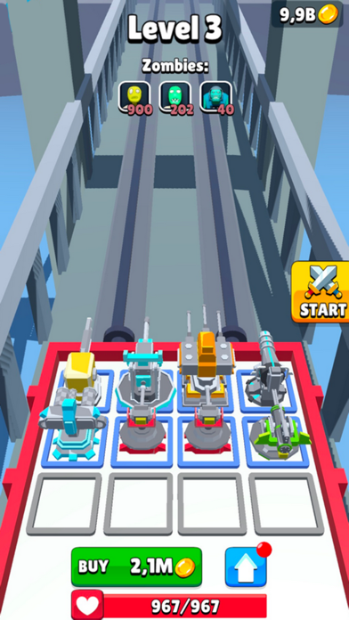 Merge Zombie Defense Game Screenshot